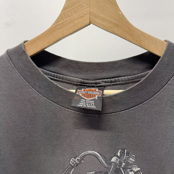 Vintage 1990s Harley Davidson Made in USA Faded Distressed Tee