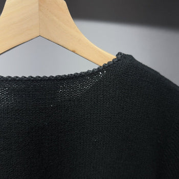 1980s Women's Saks Fifth Ave Laura Yang Knit Cardigan Twinset Sweater