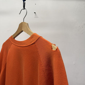 Vintage 1980s Faded Distressed The Buck Stops Here Gun Sweatshirt