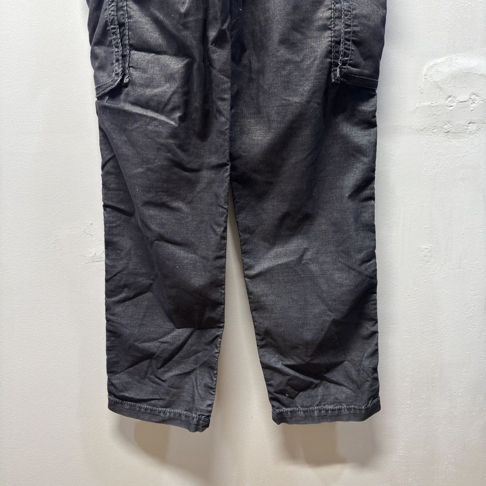 True Religion Black Cargo Pants