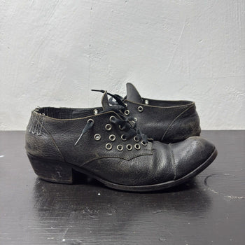 Diet Butcher Slim Skin Thrashed Eyelet Low Boots