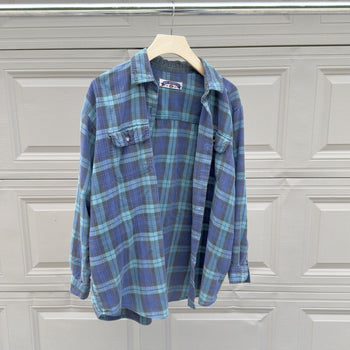 1990s/2000s Faded Flannel Shirt