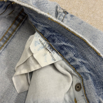 Helmut Lang Archive Distressed Fringe Jeans Italy