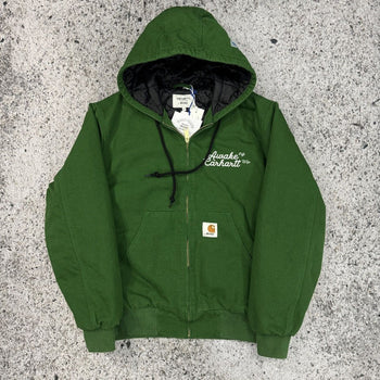 Awake NY Carhartt WIP Embroidered Hooded Work Jacket