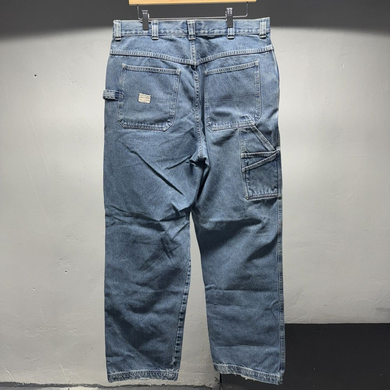 1990s Old Navy Baggy Wide Leg Painters Pants Jeans