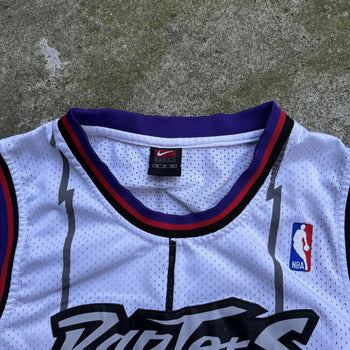 2000S NIKE VINCE CARTER RAPTORS JERSEY WHITE