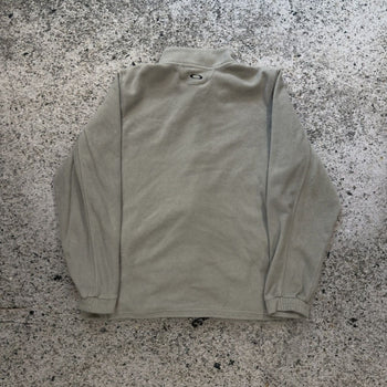 2000s Oakley Gray Fleece Zip Up