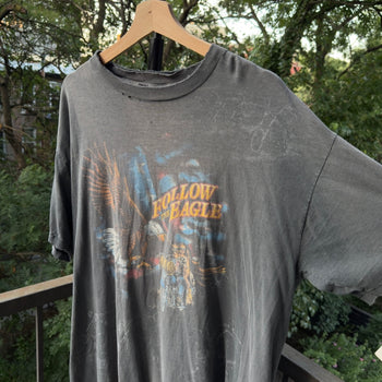 1990s Thrashed Faded Single Stitch Biker Tee
