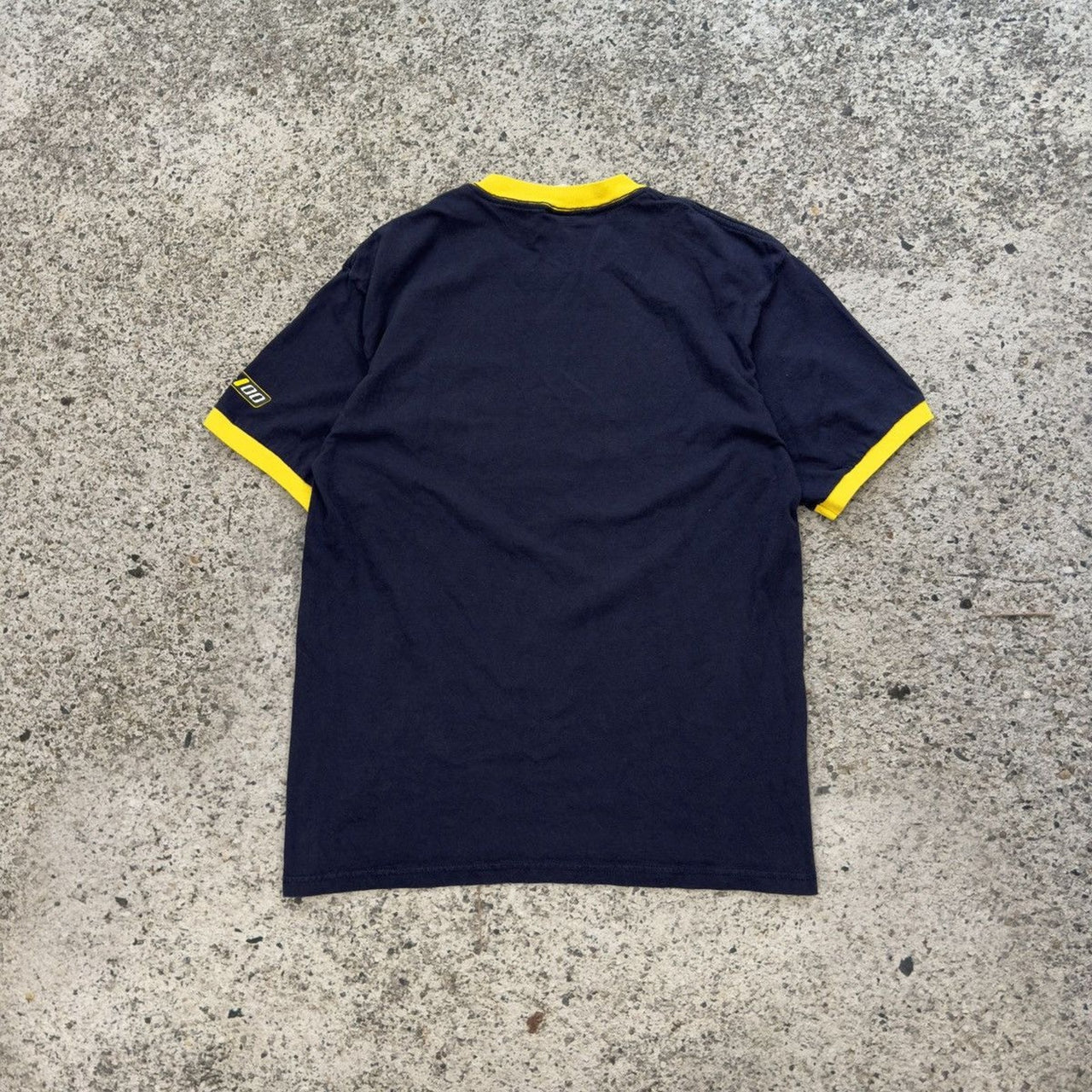 2000s Y2K Rusty Surf Skate Ringer Tee