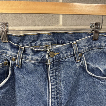 2000s Carhartt Faded Blanket Lined Work Jeans