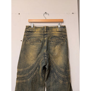 NO FAITH STUDIOS WAVE HEAVY DENIM MEDIUM 32