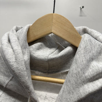 Vintage 1990s Blank Grey Raglan Hoodie