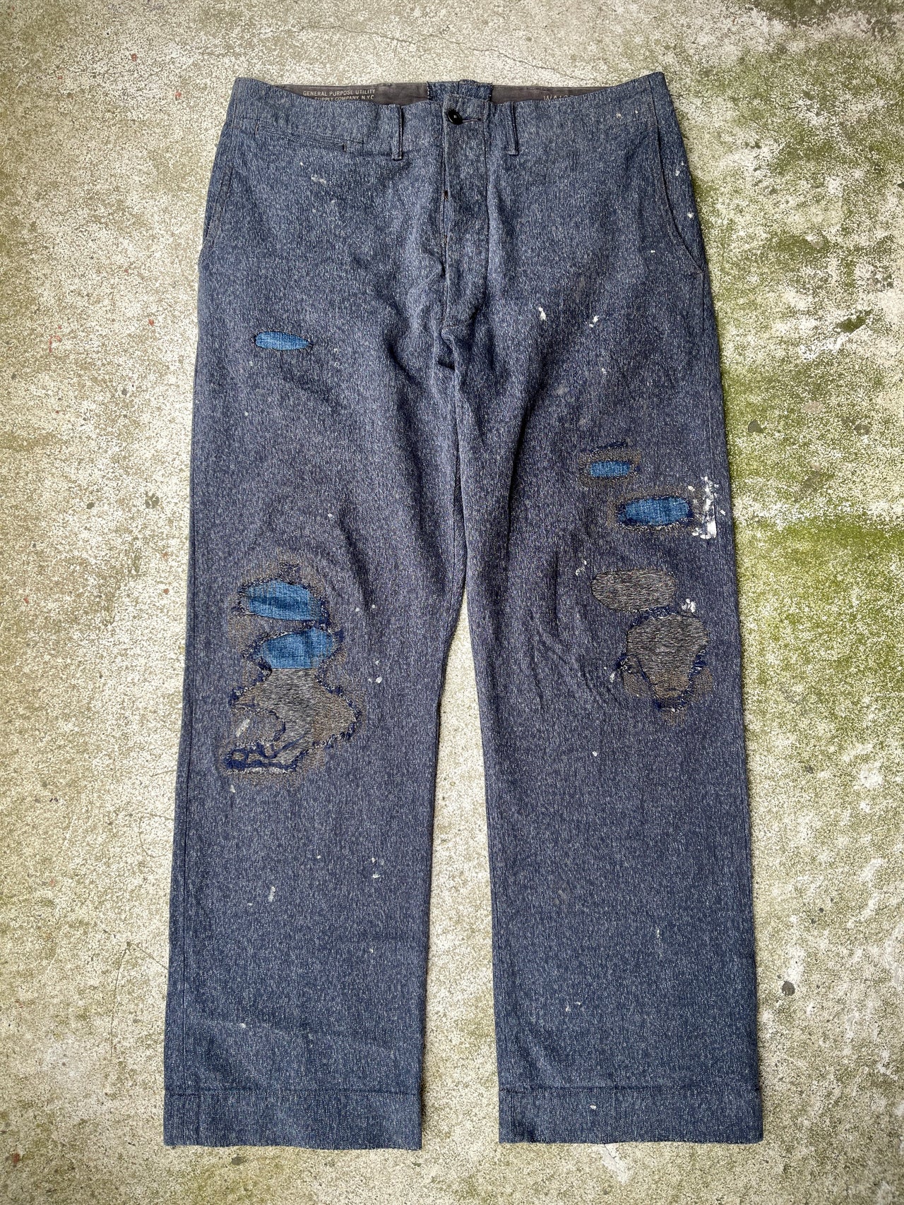 RRL REPAIRED JASPE CHINO PANTS