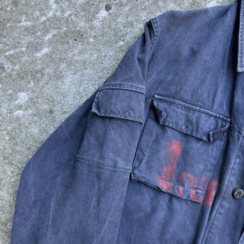 1980S FADED STENCIL CARGO WORK JACKET