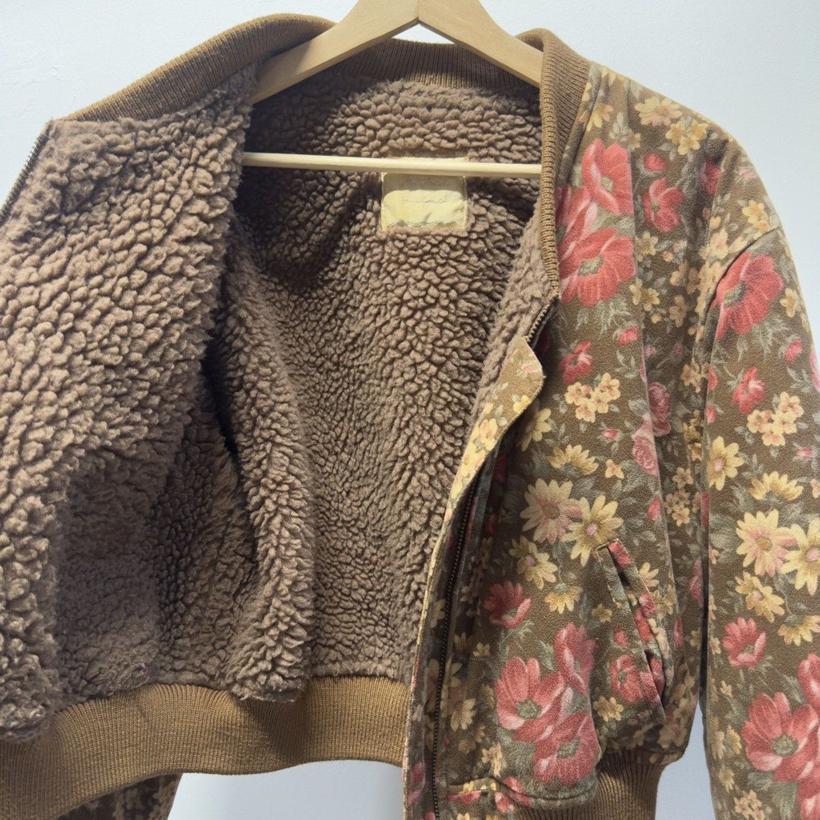 Vintage 1990s Japanese Floral Bomber Jacket