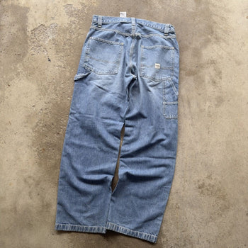 2000S FADED BAGGY LEVI'S WORKWEAR CARPENTER DENIM JEANS