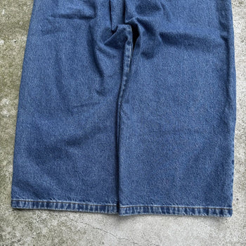 1990s Y2K MENACE BAGGY WIDE LEG DENIM SKATER JEANS