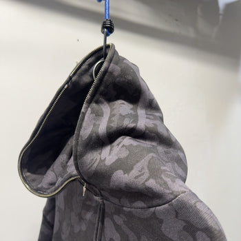 Bape Camo Print Shark Full Zip Hoodie