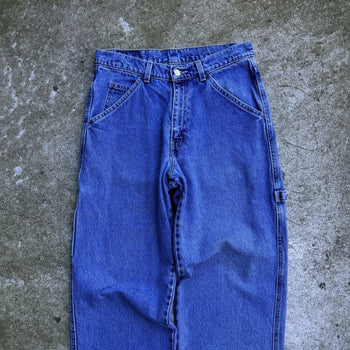 1990S LEVI'S L2 BAGGY WIDE LEG DENIM SKATER JEANS