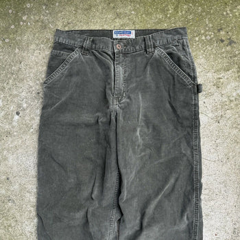 2000s Y2K OLD NAVY PAINTER BAGGY SKATER CORDUROY PANTS