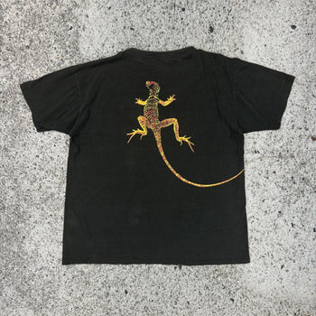 1990s THRASHED FADED MARLBORO LIZARD POCKET TEE