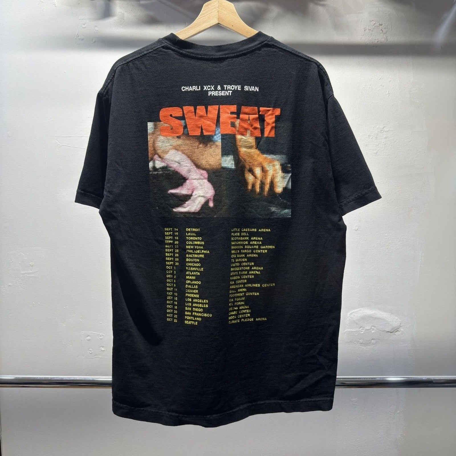 Charli XCX Sweat Tour Tee
