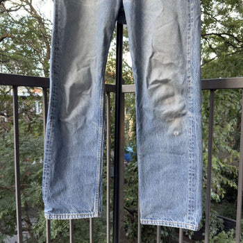 1990s Levi's 501xx Thrashed Faded Distressed Jeans - Made in USA