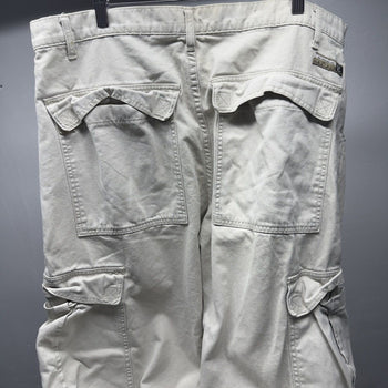 1990s Y2K Thrashed Levi's L2 Baggy Wide Cargo Pants