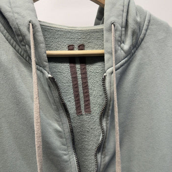 Rick Owens DRKSHDW Jason Zip Up Hoodie Marine