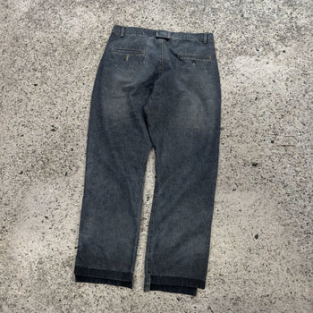 1990s Y2K Marithe Francois Girbaud Cargo Pocket Denim Jeans Skater