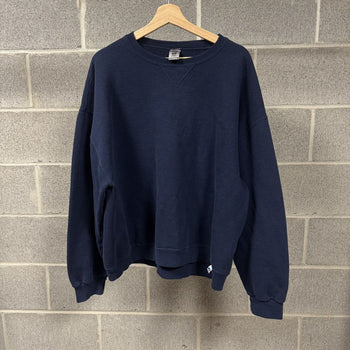 2000s Faded Navy Russell Athletic Sweatshirt