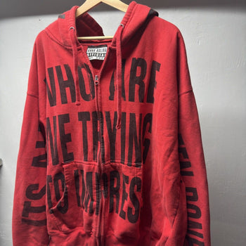 Anna Bolina Who Are We Trying To Impress Zip Up Hoodie