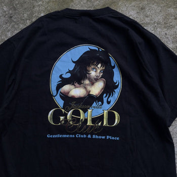 2000S JACKSONVILLE GOLD STRIP CLUB GIRL TEE