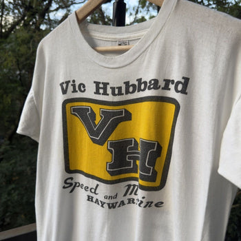 1960s Vic Hubbard Hayward California Hot Rod Speed Shop Tee