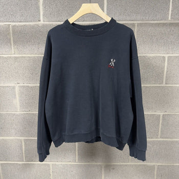 2000s Thrashed Faded Distressed Yankees Sweatshirt