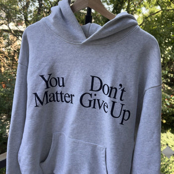 Praying You Don’t Matter Just Give Up Hoodie
