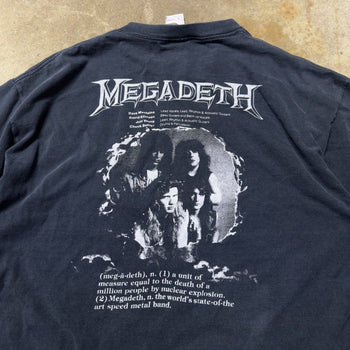 1990S 2000S MEGADETH RIP MARY JANE BAND TEE SHIRT