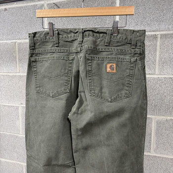 2000s Carhartt Moss Green Denim Jeans