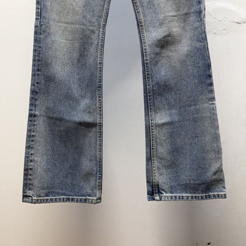 Bare Knuckles Washed Indigo Flared Jeans