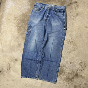 1990S PACO JEANS BAGGY FADED DENIM SKATER CARPENTER JEANS