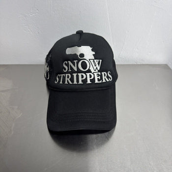 Snow Strippers Gun Embroidered Trucker Hat