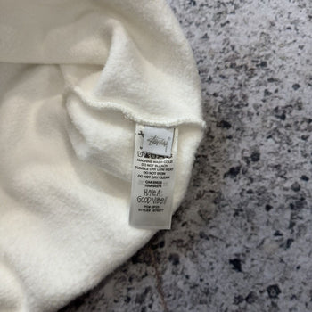 Stussy White Dice Zip Up Hoodie