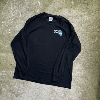 2000S MICROSOFT PIRACY LONGSLEEVE TEE XL