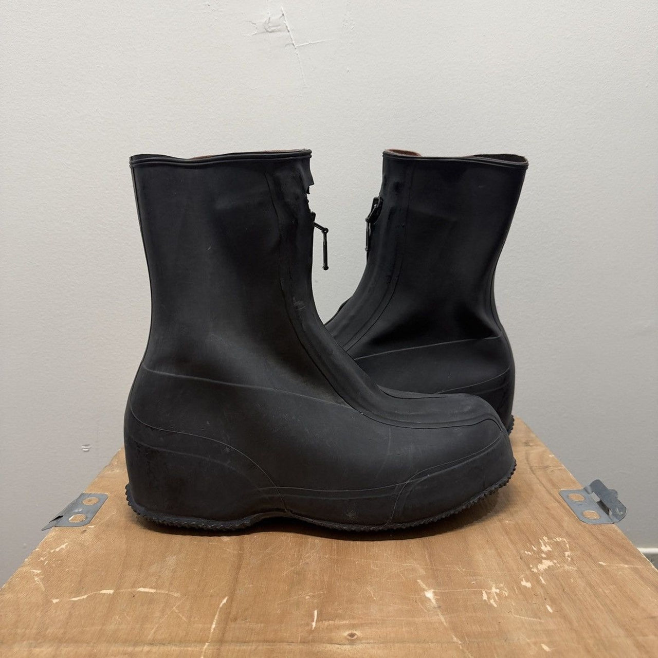Vintage 1980s Military Combat Waterproof Boots