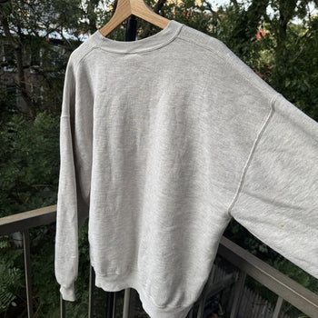 1990s Russell Athletic Thrashed Faded Stained Sweatshirt