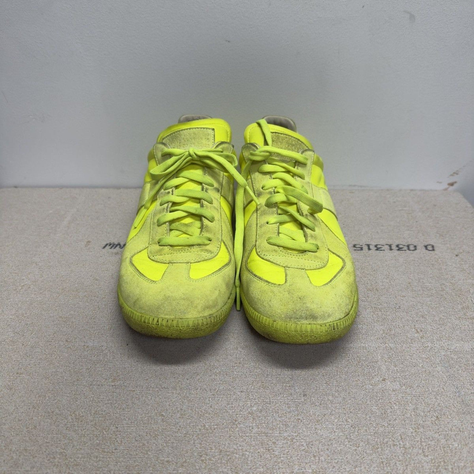 Maison Margiela Replica GAT Volt Yellow Sneakers