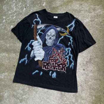 1990s AMERICAN THUNDER GRIM REAPER TEE