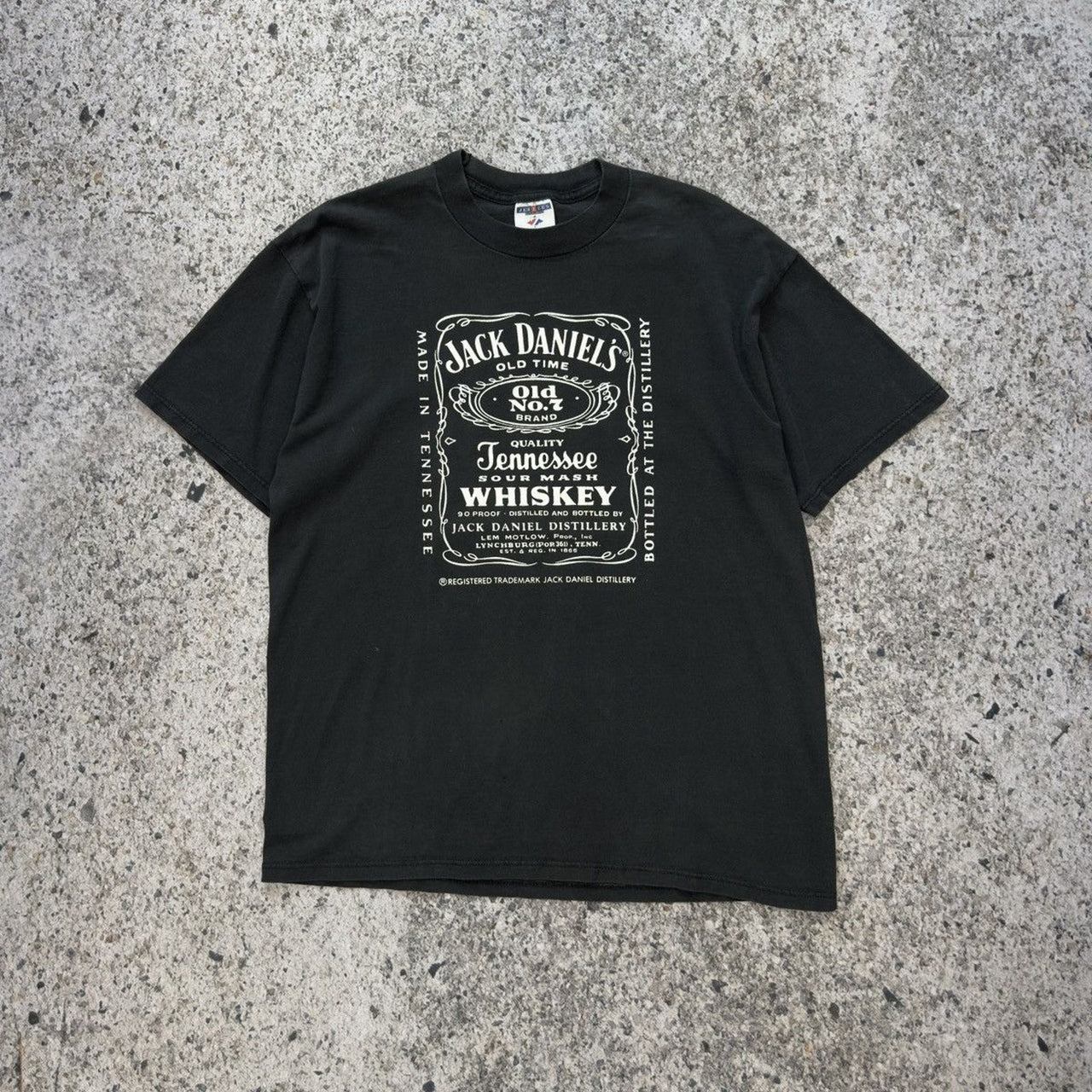 2000s Faded Jack Daniels No 7 Whiskey Tee