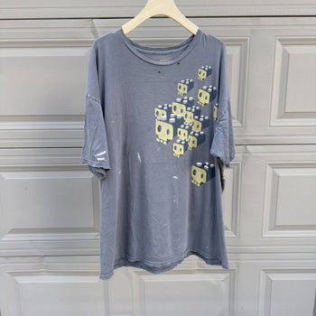 2000s Nike Thrashed Faded Stained Distressed Tee