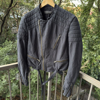 Haider Ackermann SS17 Structural Biker Moto Jacket